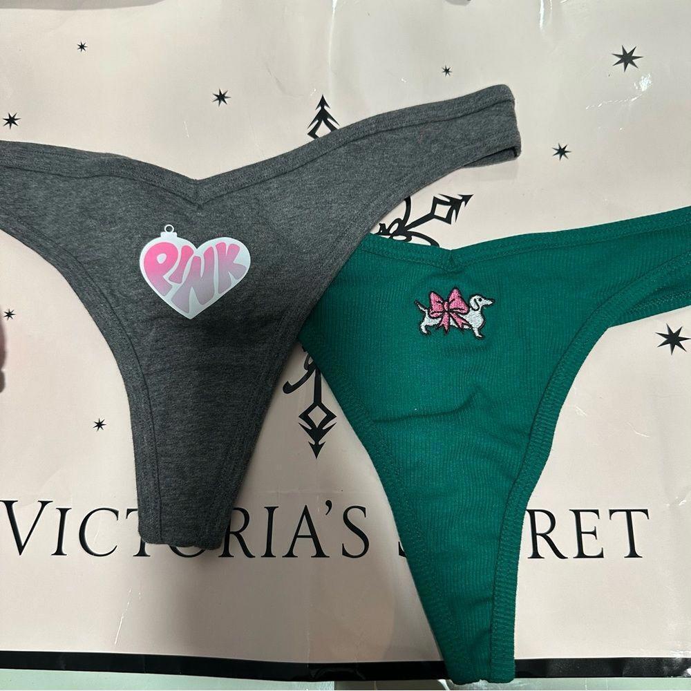 Victoria’s Secret Christmas No Show Cheeky Panties - Picture 4 of 4